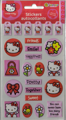 Hello Kitty Gem Stickers